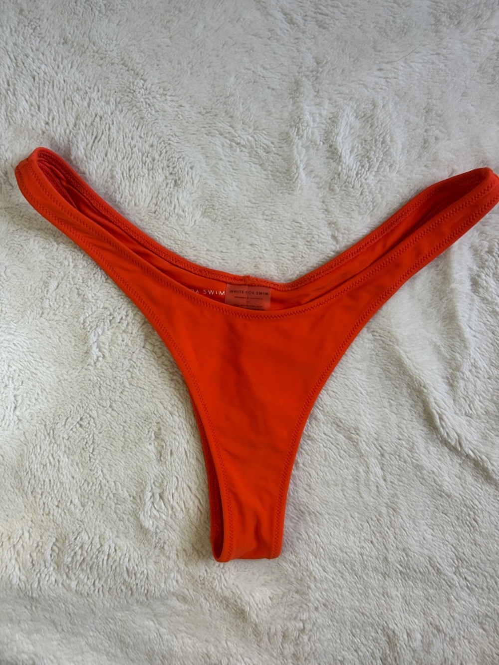 White Fox Boutique Orange Bikini Bottom